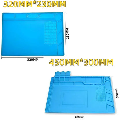 Magnetic Mat Silicone Repair Circuit