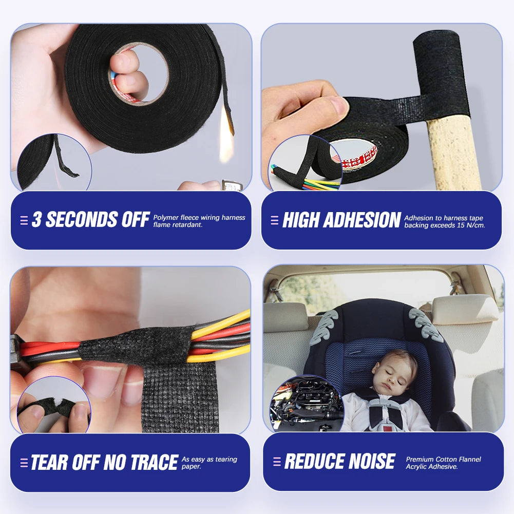 Heat-resistant Adhesive Cloth Fabric Tape