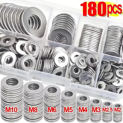 Stainless Steel Flat Washer Assortment
