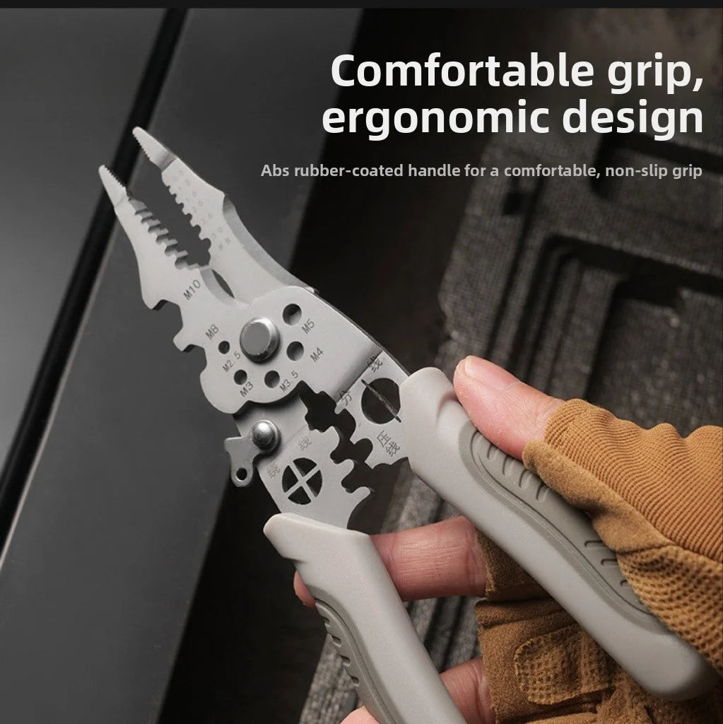 Industrial Wire Stripper Cutter Crimper