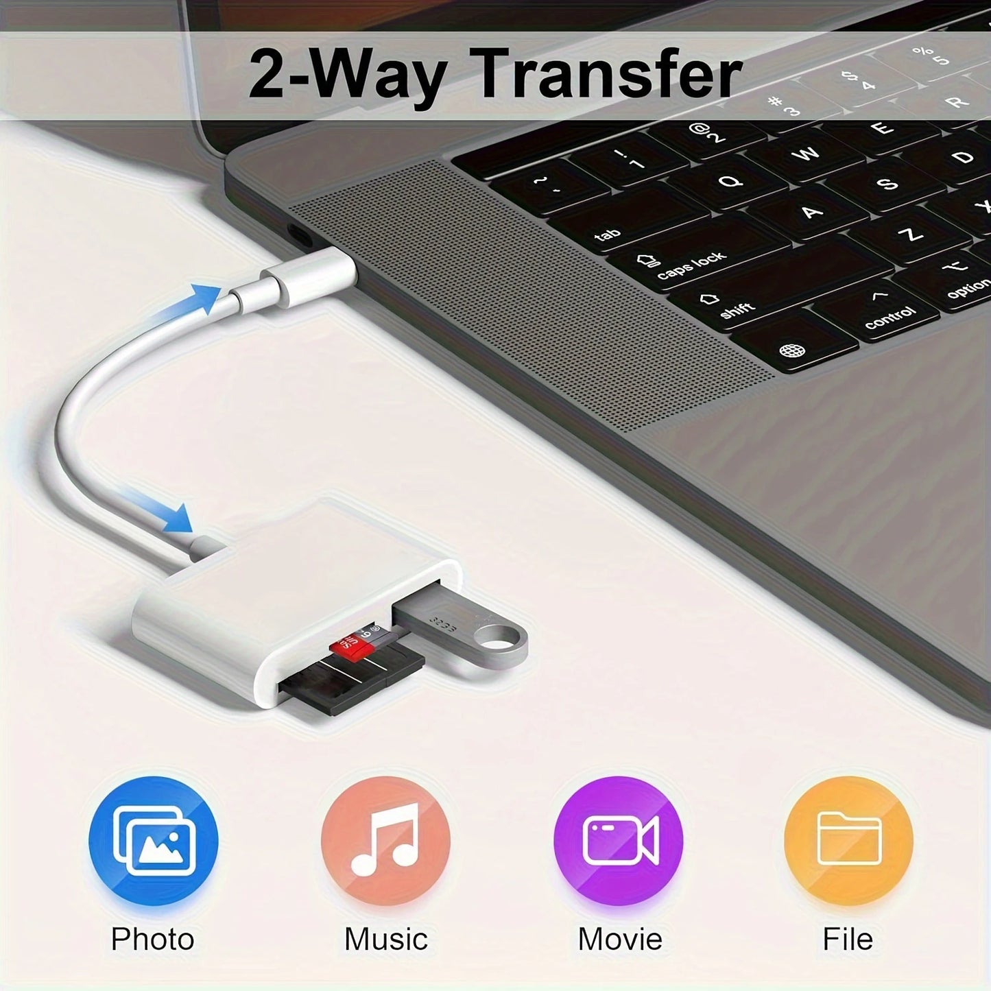 USB C SD TF Memory
