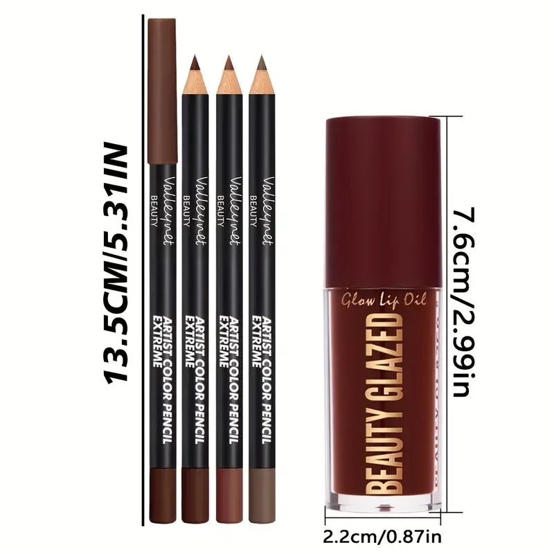 Lip Kit Set- Liner Glaze