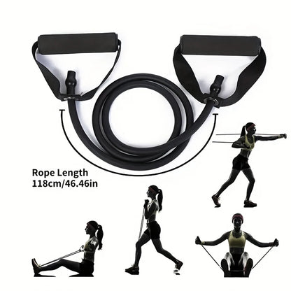 4-level Resistance Bands Handles Workouts