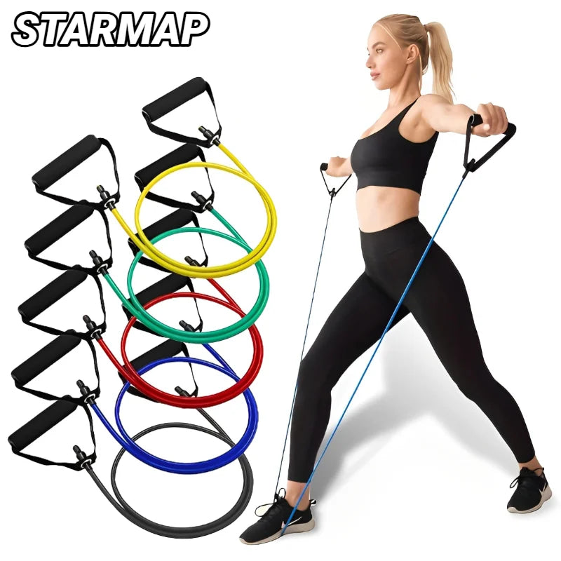 Resistance Bands Handles Exercise Workout