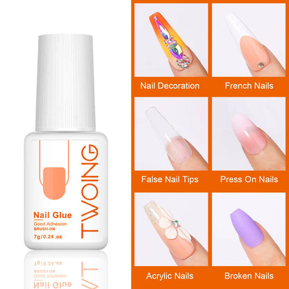 Strong Nail Glue False Tips