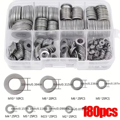 Stainless Steel Flat Washer Assortment