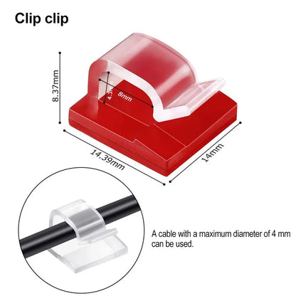 Cable Organizer Clips Wire Winder