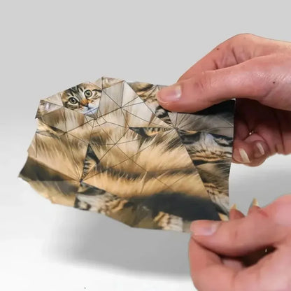 DIY Paper Cats Sheets Origami