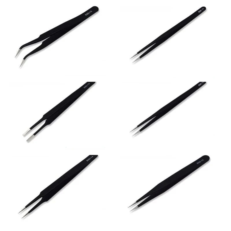 Precision Long Tweezers Anti-static