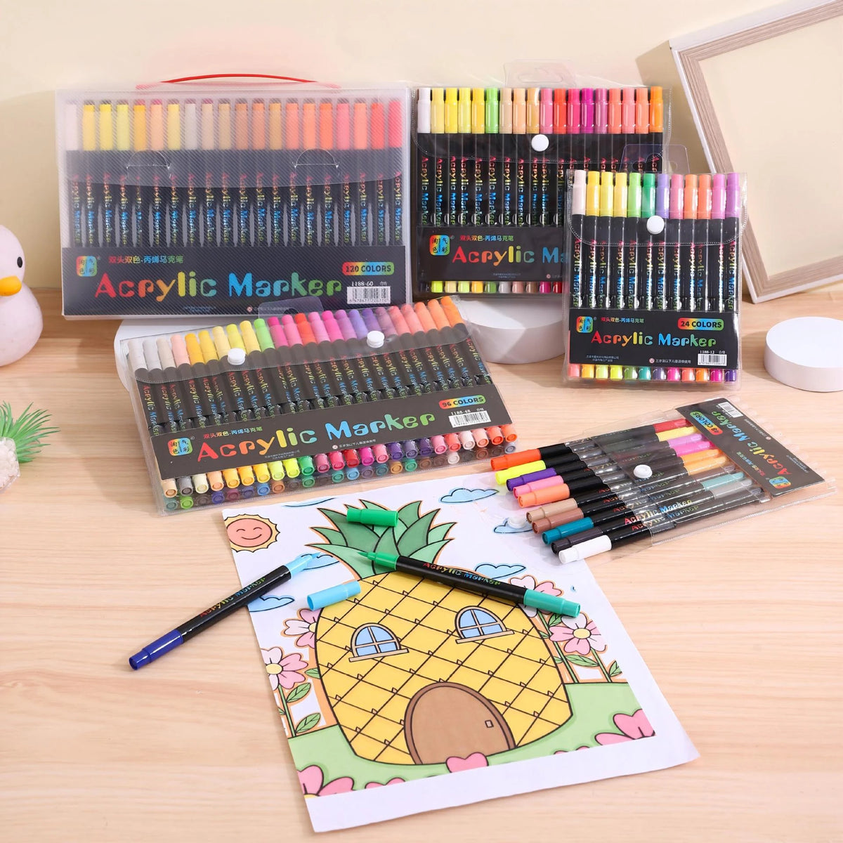 Art Use 48-color Acrylic Paint