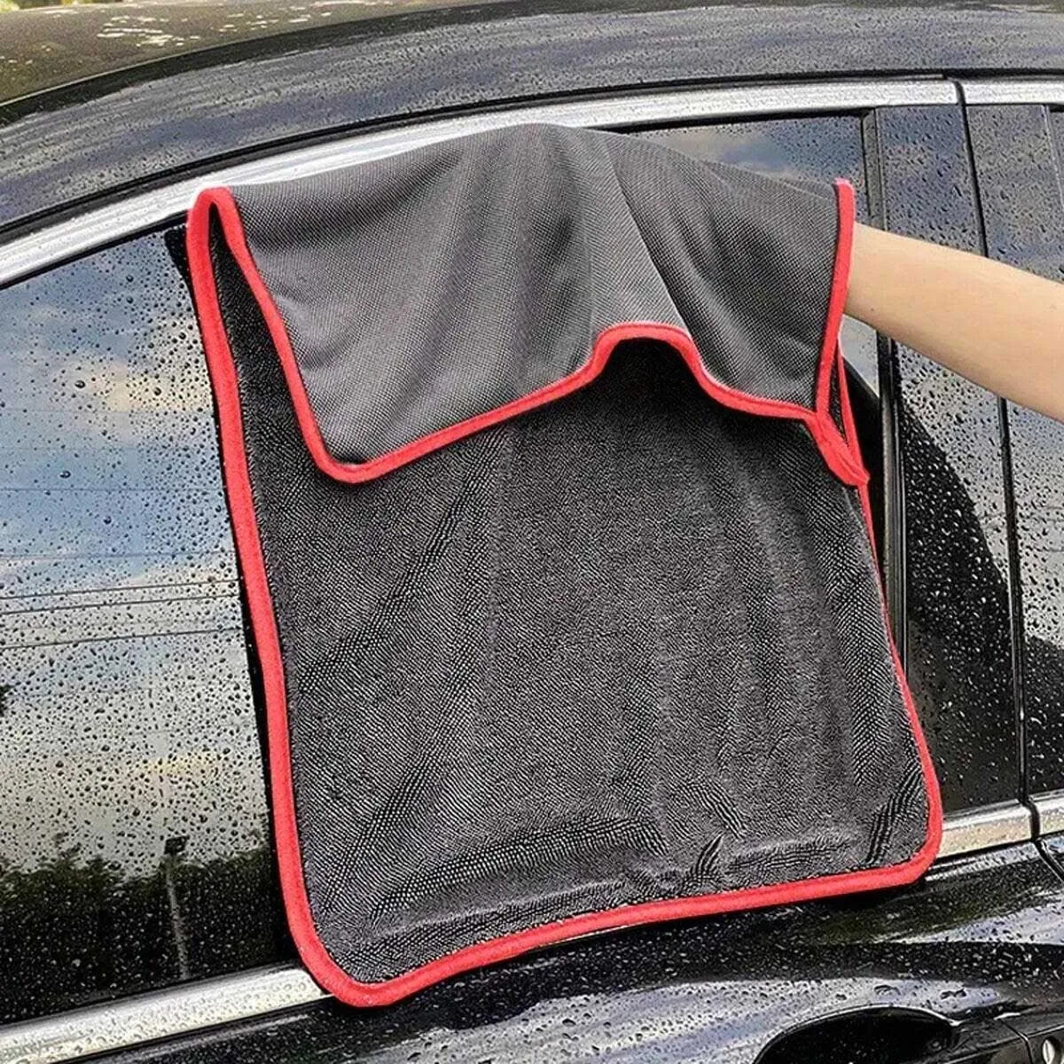 Absorbent Microfiber Car Towel Compact