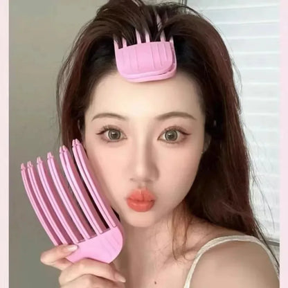 Fluffy Hairpin Curling Bangs Clips