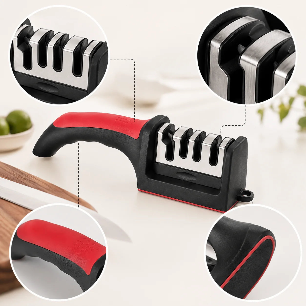 4-segment Knife Sharpener Sharpeners Knives