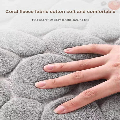 Non Slip Bathroom Mat Cobblestone