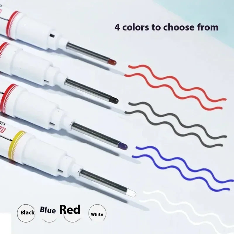 Waterproof Long Head Markers Deep