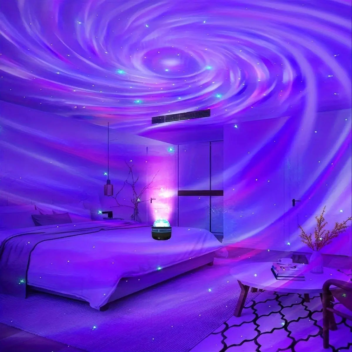 Aurora Projector LED Lamp Remote