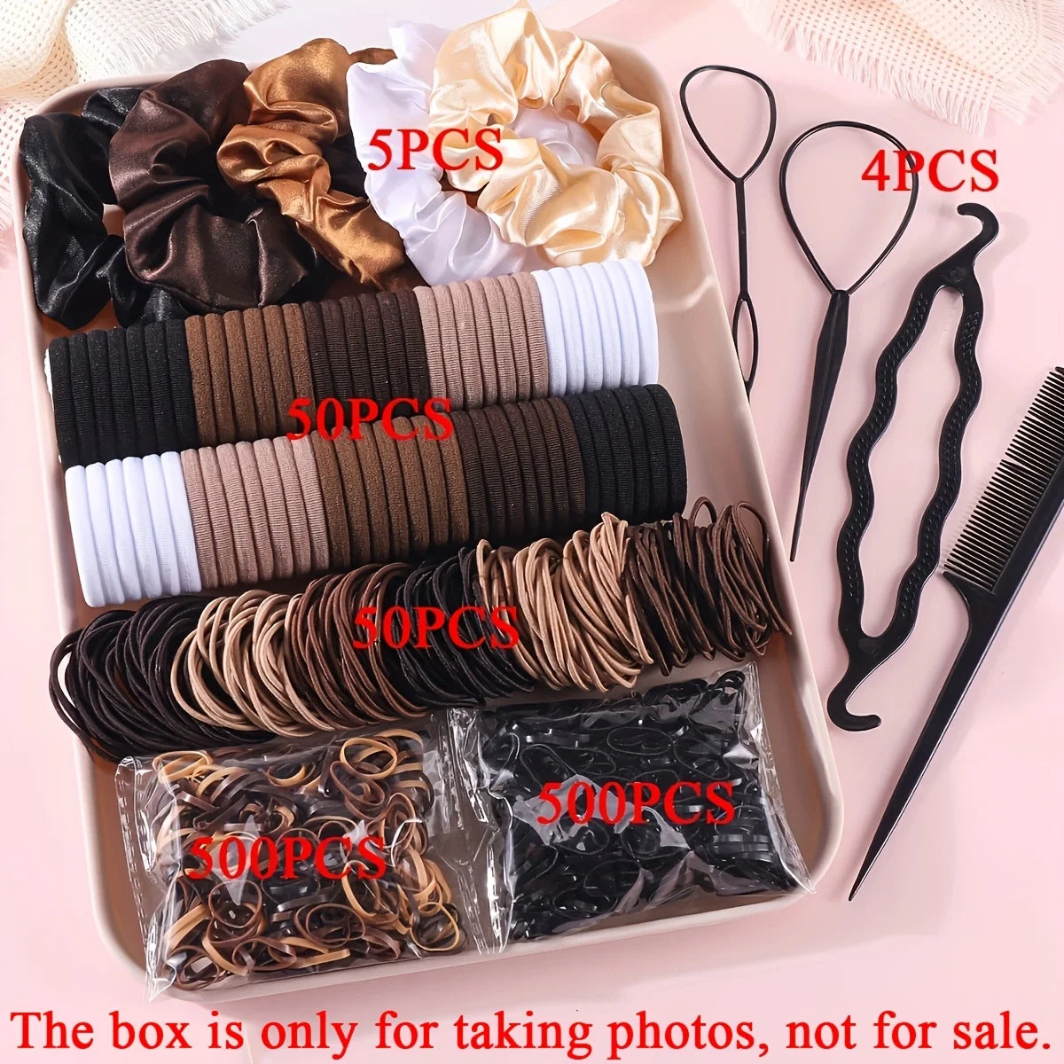 Women Dark Hair Elastic Seamless