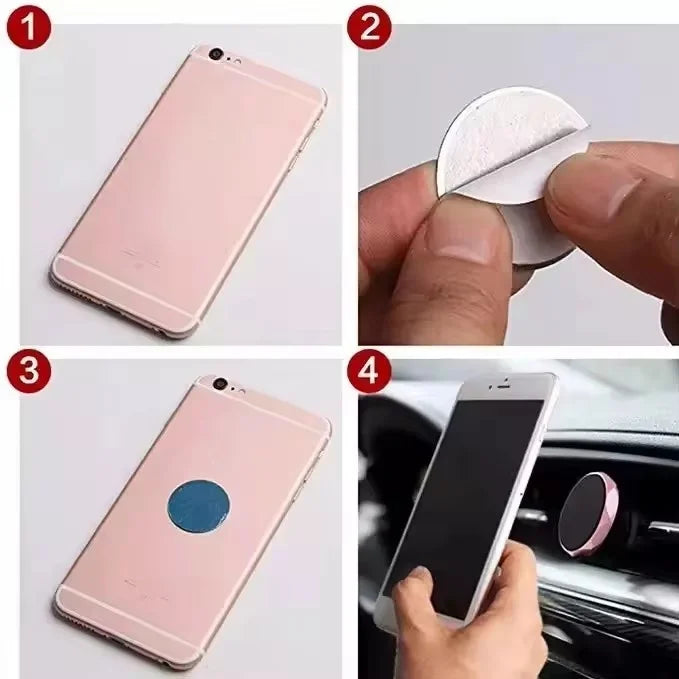 Magnetic Metal Plate Car Phone