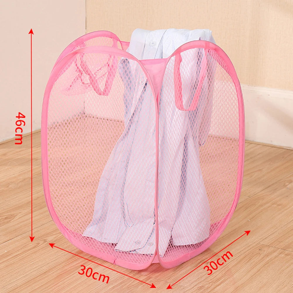 Folding Dirty Laundry Sorting Basket