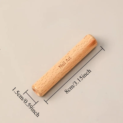 Nail Art Brush Detachable Wooden