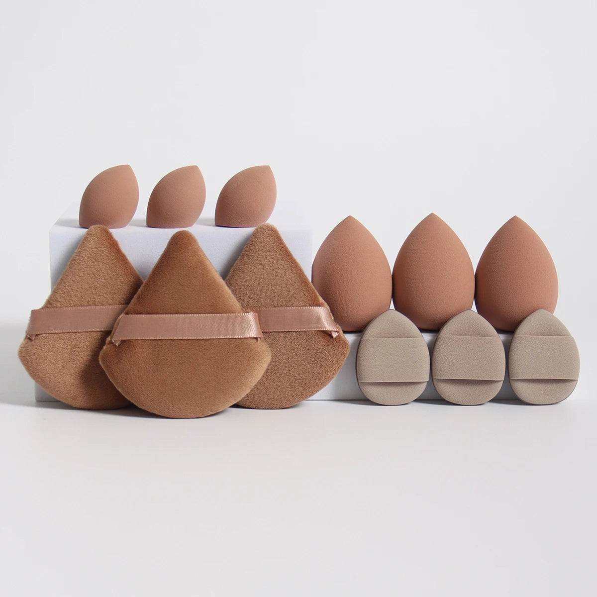 12-piece All-purpose Makeup Sponge Made