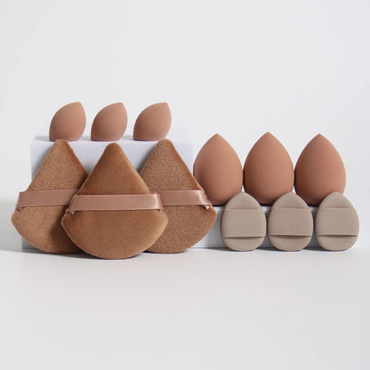 12-piece All-purpose Makeup Sponge Made