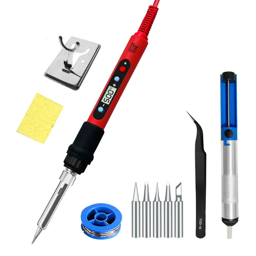 Soldering Iron Kit Adjustable Temperature