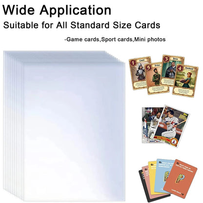 Card Sleeves Hard Soft Holder