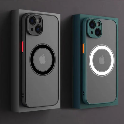 Luxury Armor Matte Magnetic Wireless