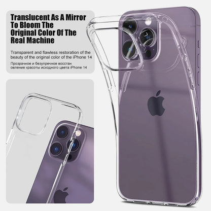 Luxury Clear Silicone Phone Case
