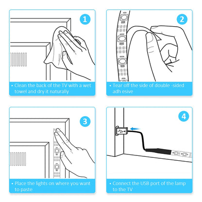 Led Lights TV Key Control