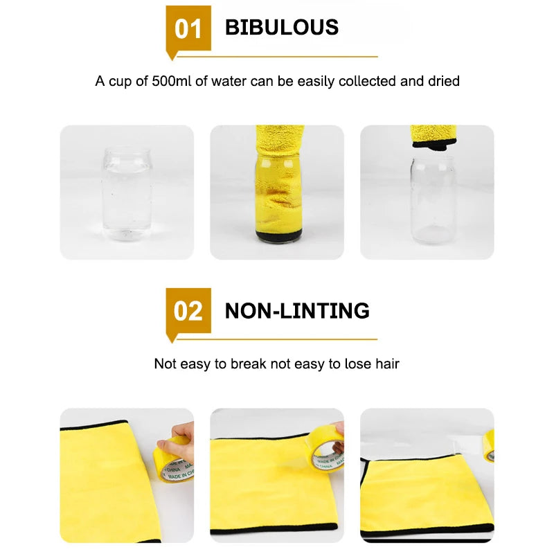 Seametal Microfiber Car Washing Towel
