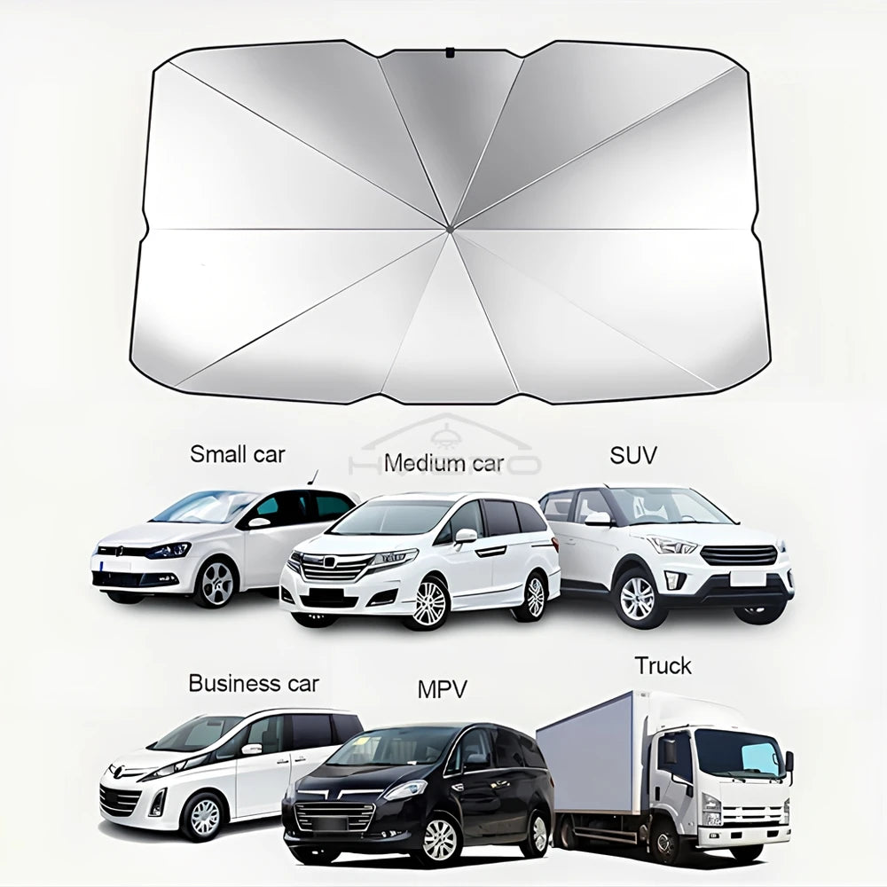 Purpose Foldable Car Windshield Sunshades