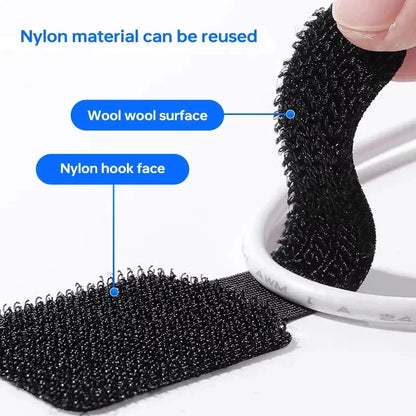 Releasable Cable Organizer Ties Mouse