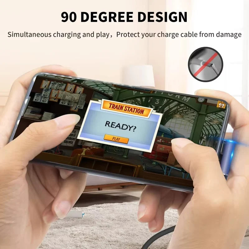OTG Type C Degree Adapter
