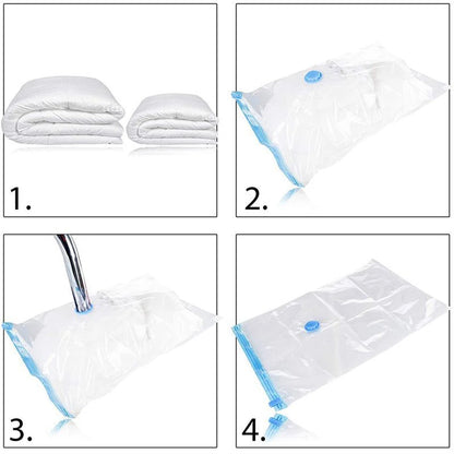 Vacuum Storage Bags Valve Folding