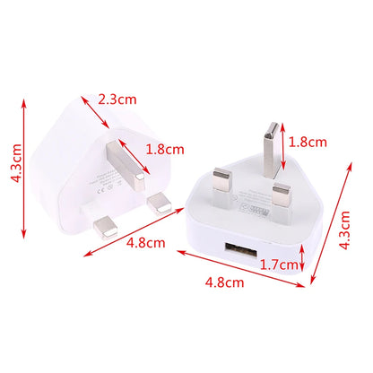 UK Plug Pin Wall Charger