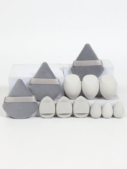 12-piece All-purpose Makeup Sponge Made