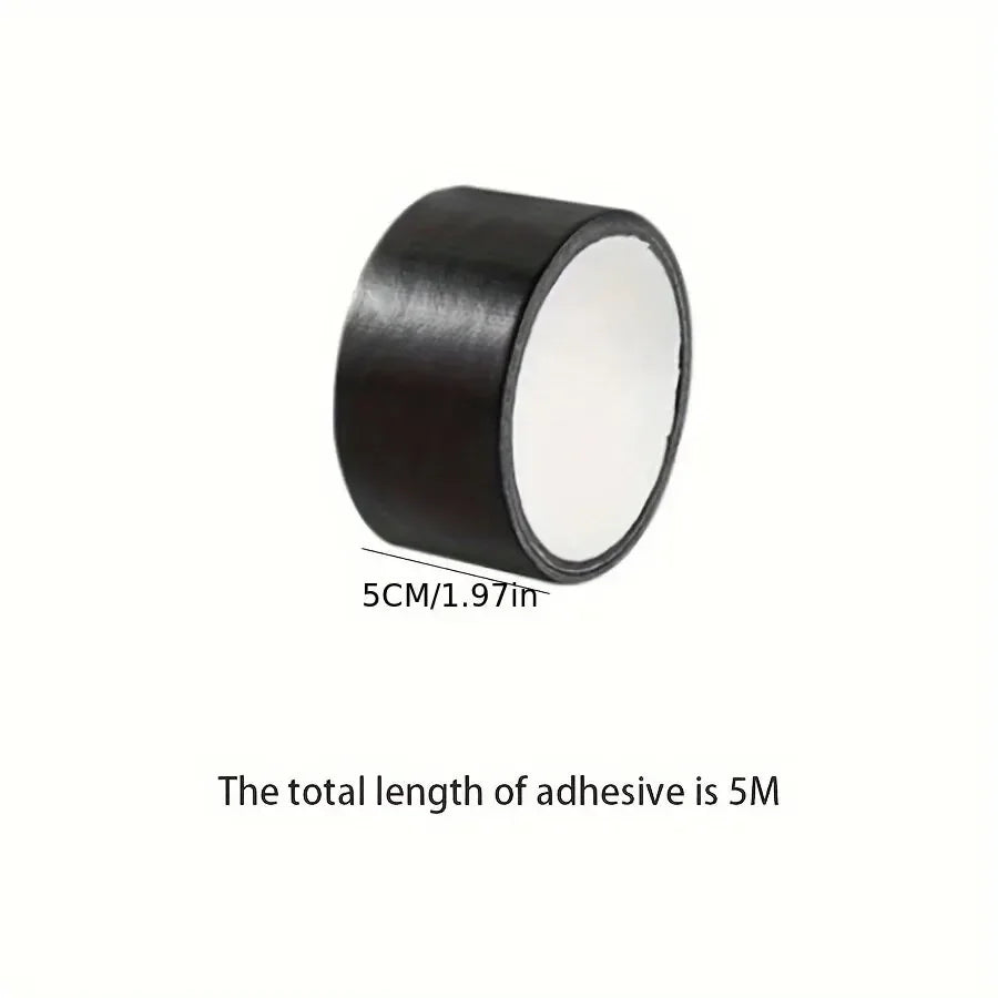 Black Cloth-based Tape Leather Repair