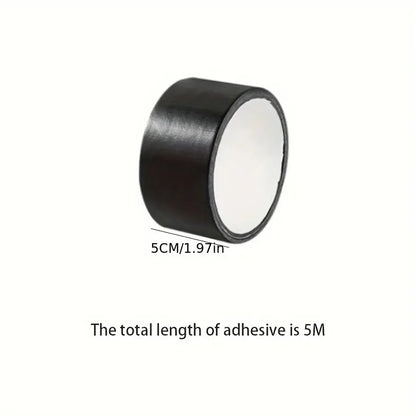 Black Cloth-based Tape Leather Repair