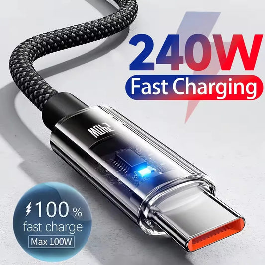 Nylon Cable USB Type C