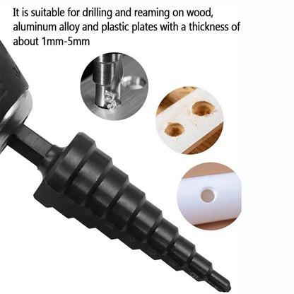 HSS Straight Groove Step Drill
