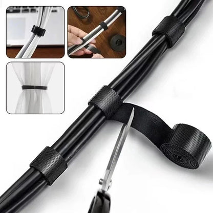 Hook Loop Fastener Cable Organizer