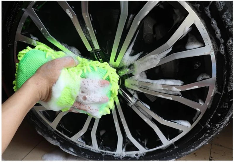 Microfiber Car Washer Sponge Cleaning