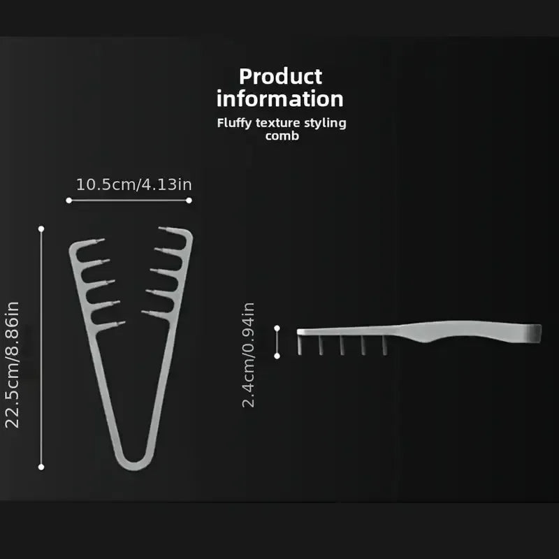 Volumizing Wide-tooth Hair Styling Comb