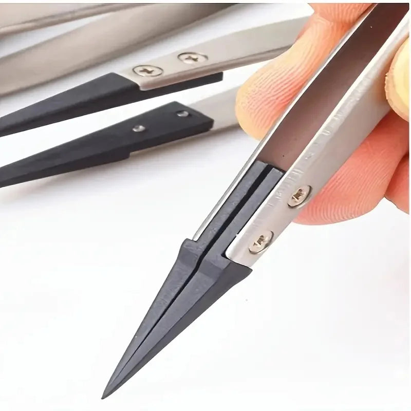 Esd-safe Precision Tweezers Anti-static Tips