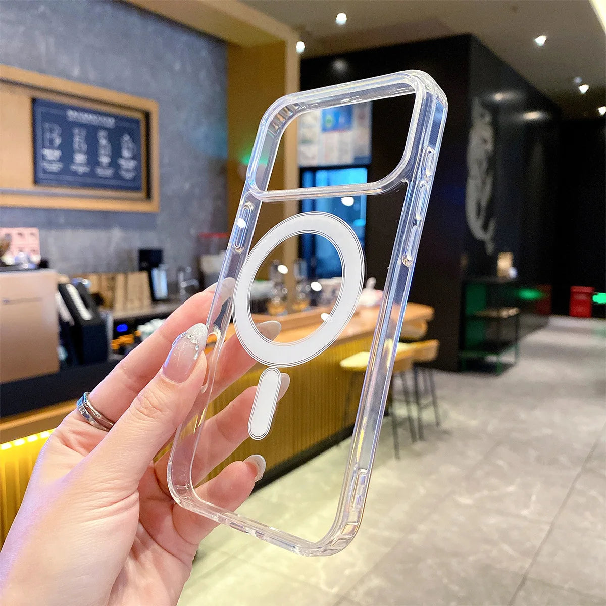 Transparent Original Magnetic Case Air