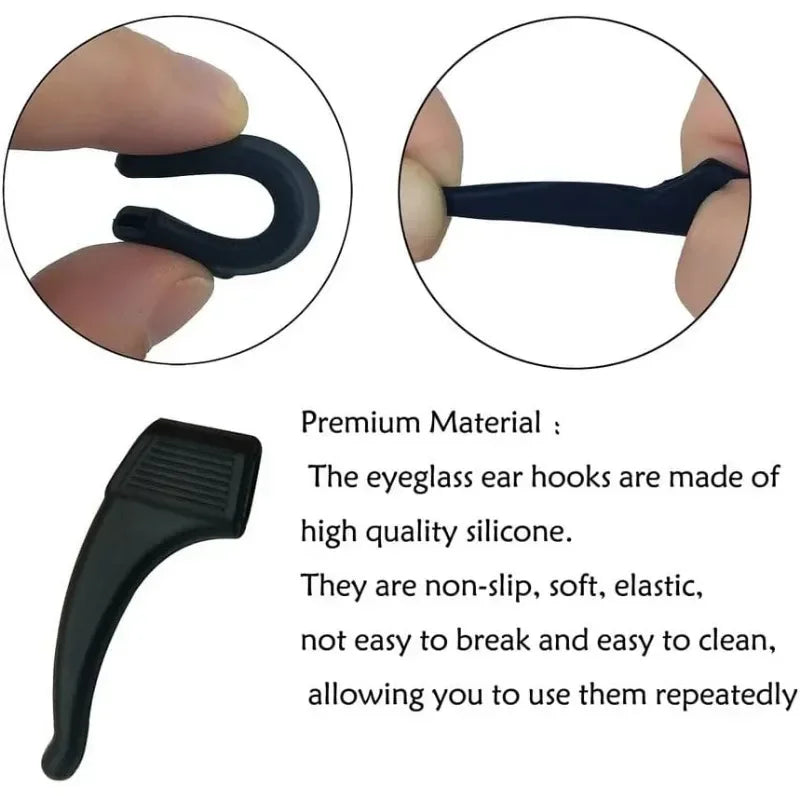 Silicone Ear Hook Anti-slip Glasses