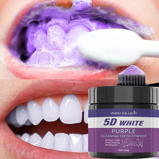 Purple Tooth Cleaning Powder Sulfate-free