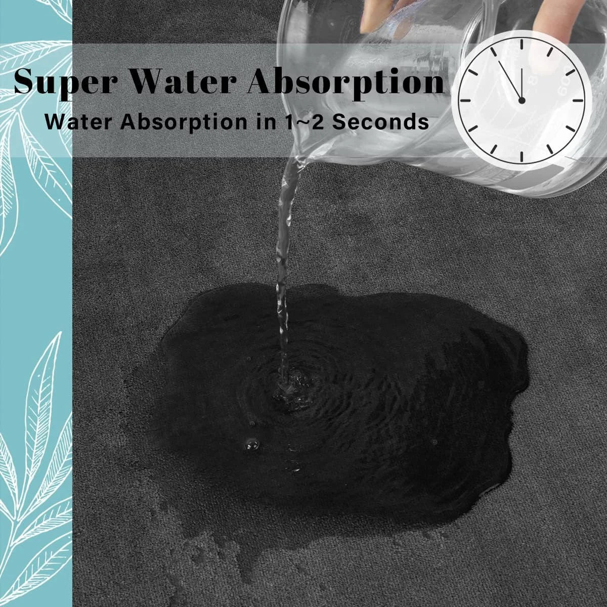 Absorbent Floor Mat Bath Anti